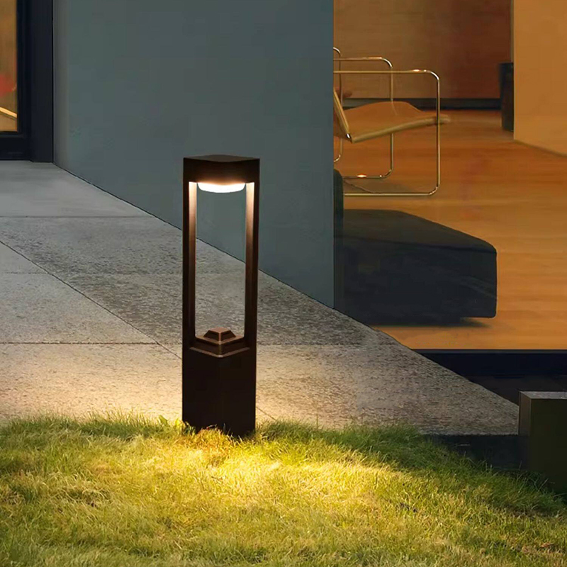 Outdoor Lighting Decoration - Luminous floor lamp courtyard solar LED