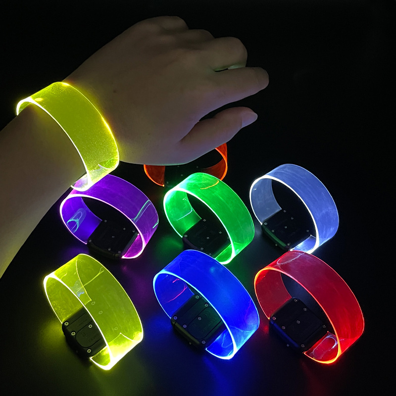 Lighting Wedding Outdoor - 20/100/500pcs Luminous Bracelet LED Battery Fluorescence
