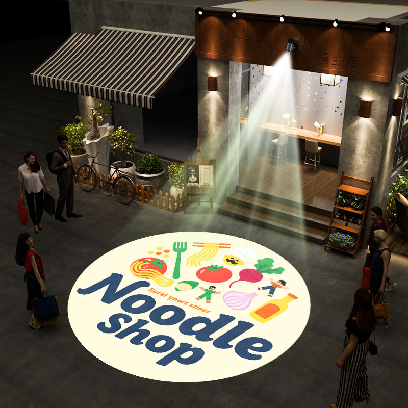 Outdoor Lighting Logo - STLF Logo Projector Free Custom Advertising