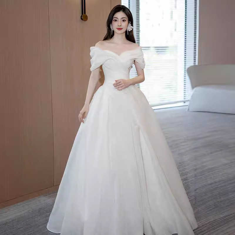 Lighting Wedding Outdoor - French Light Wedding Dress Bride 2026