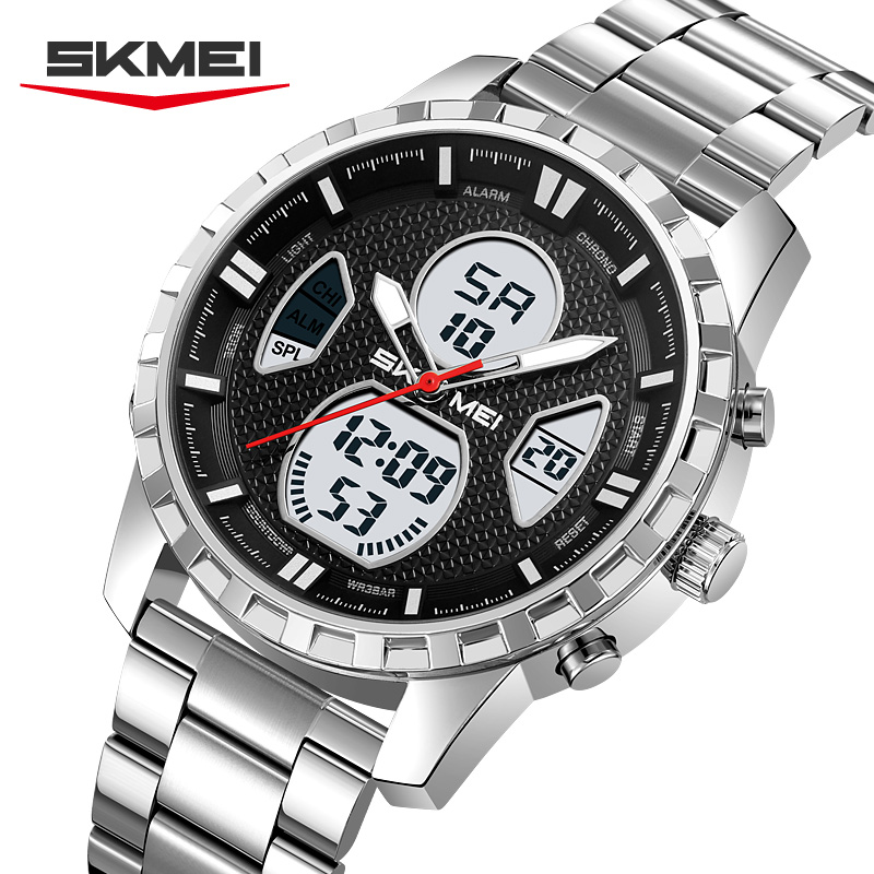 Outdoor Lighting Zones - SKMEI 2516 Fashionable Unique Dual Display
