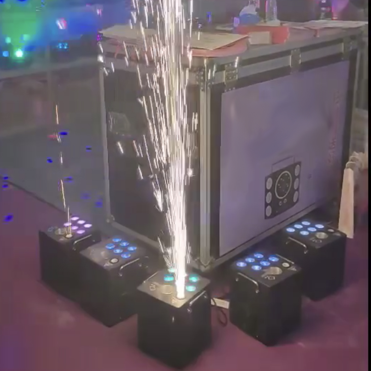 Lighting Wedding Outdoor - 600W LED Cold Spark Machine with