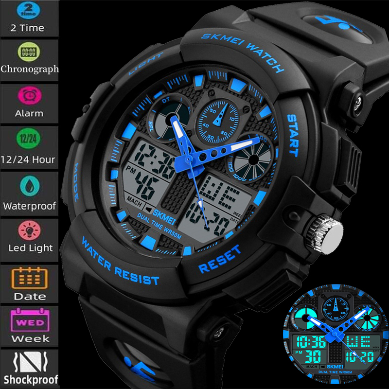 2017 New SKMEI Men Sports Watc - Outdoor Lighting Zones recension och pris