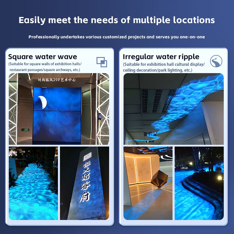 Square Water Ripple Projector  - Outdoor Lighting Logo recension och pris