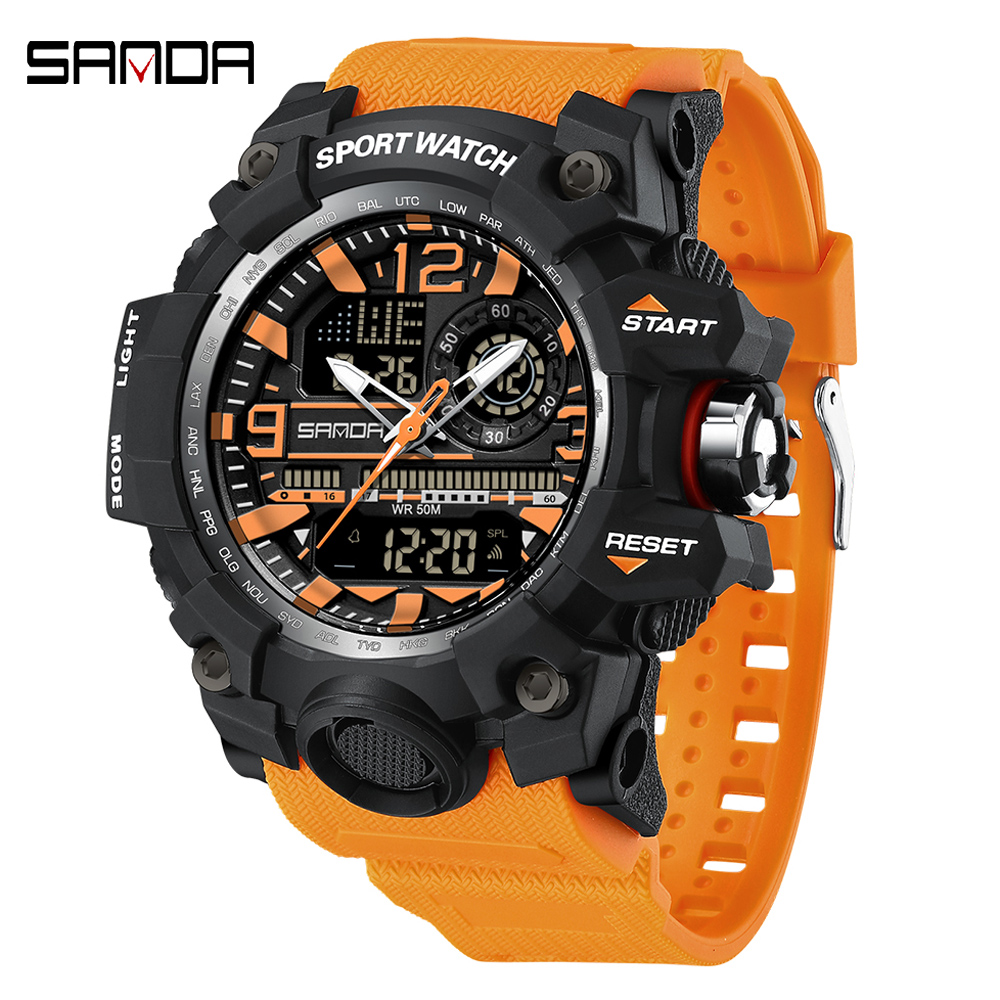 SANDA 3133 Outdoor Men's Watch - Outdoor Lighting Zones recension och pris