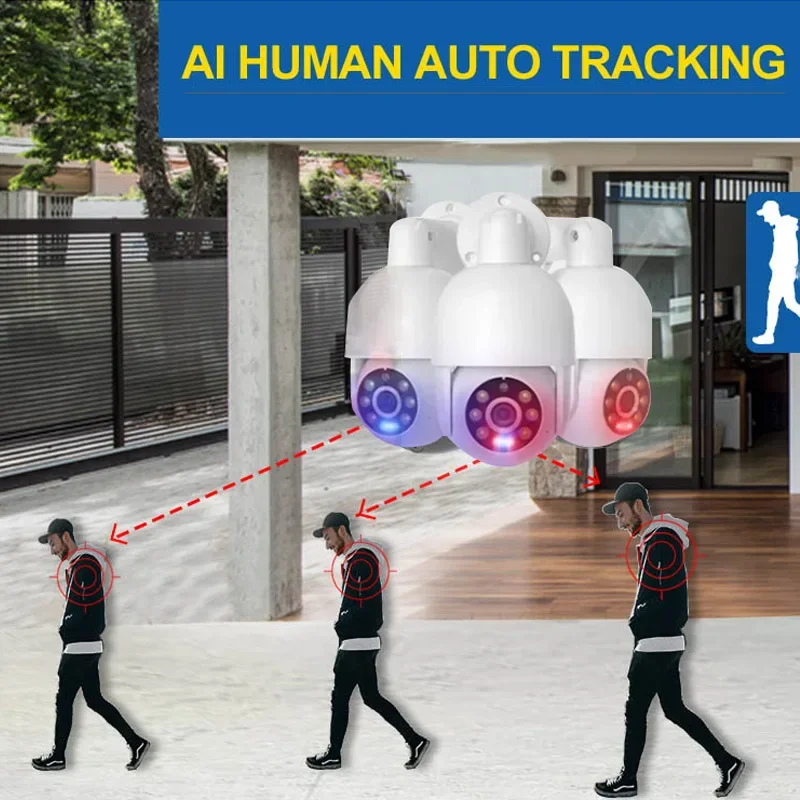 Red Blue Light Sound Alarm H26 - Outdoor Lighting Track recension och pris