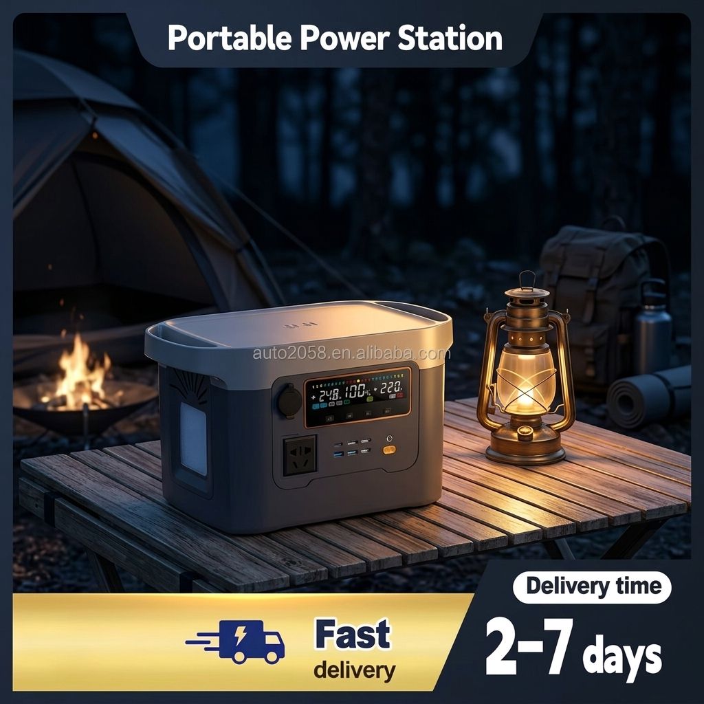 600W 540Wh Portable Power Stat - Outdoor Lighting Battery Powered recension och pris