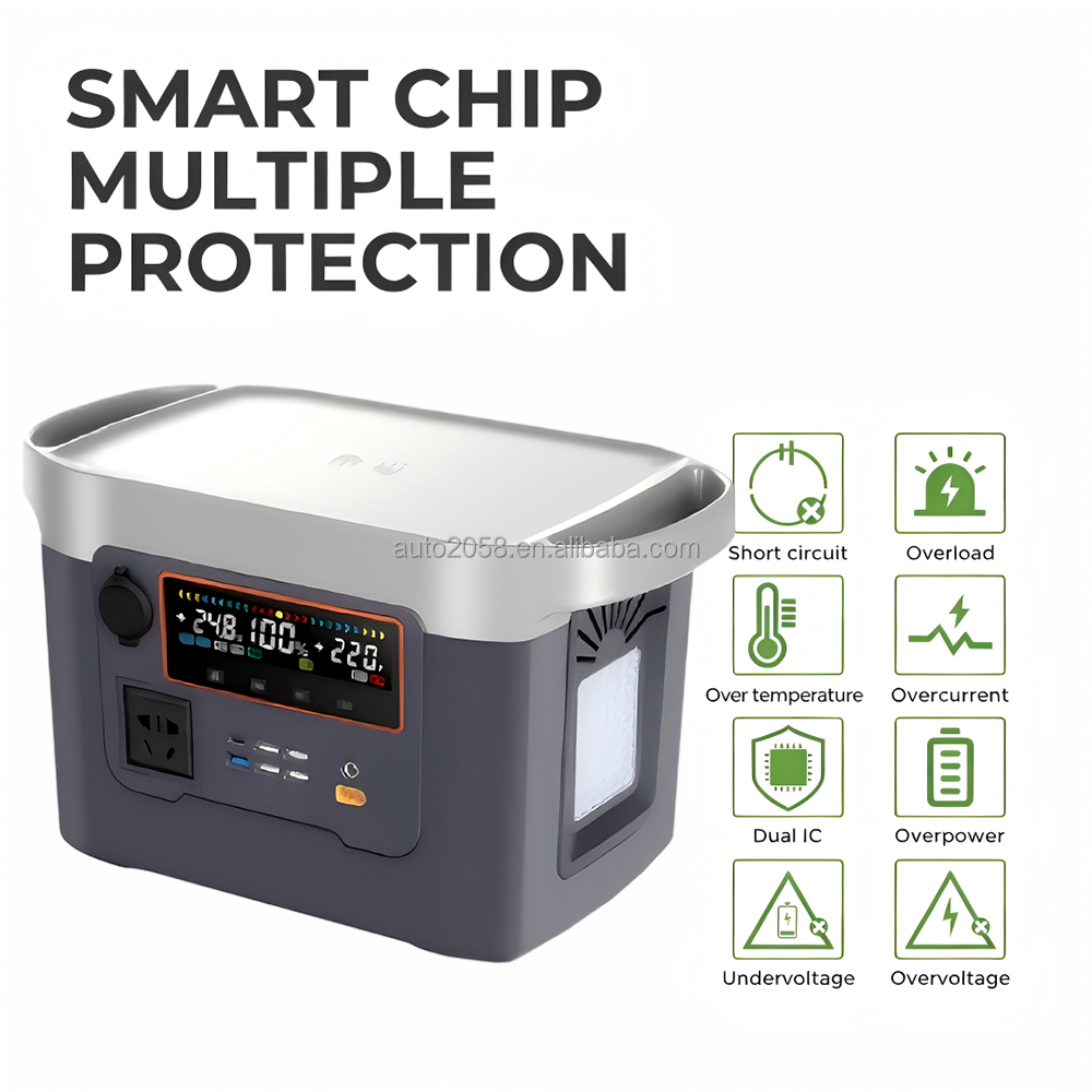 600W 540Wh Portable Power Stat - Outdoor Lighting Battery Powered recension och pris