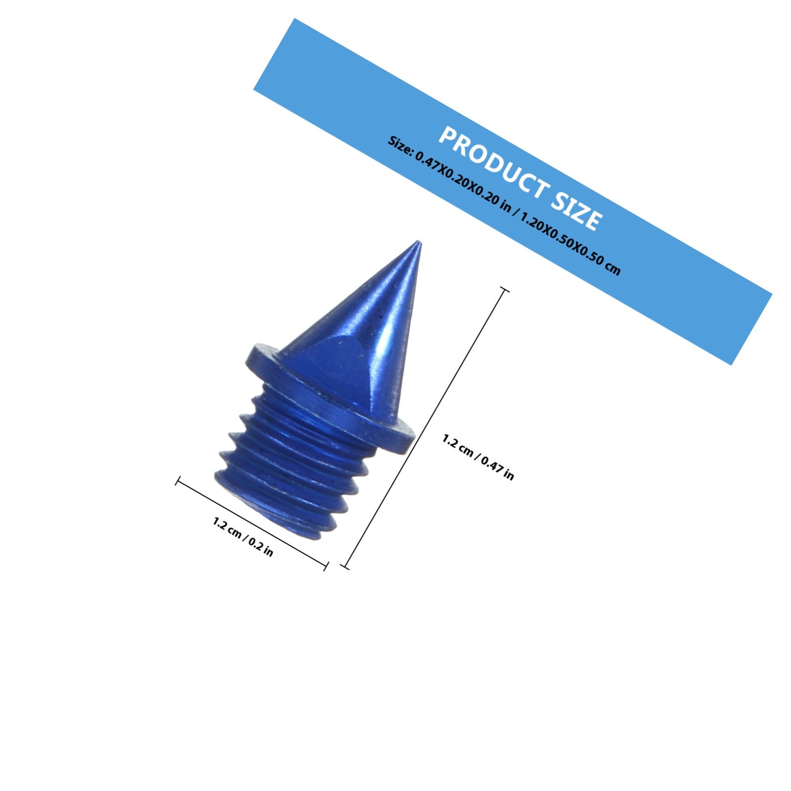 1Set Carbon Steel Track Spikes - Outdoor Lighting Track recension och pris
