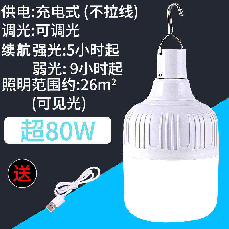 Rechargeable LED Bulb Super Br - Outdoor Lighting Vendor recension och pris