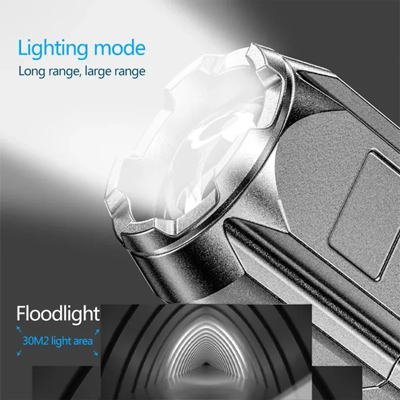 LED Camping Torch Flashlight H - Outdoor Lighting Battery Powered recension och pris