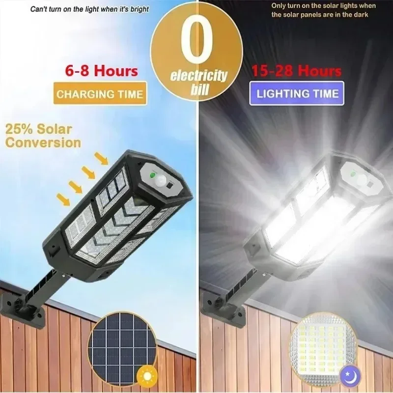 Newest Solar Lamp Powerful Out - Outdoor Lighting Decoration recension och pris