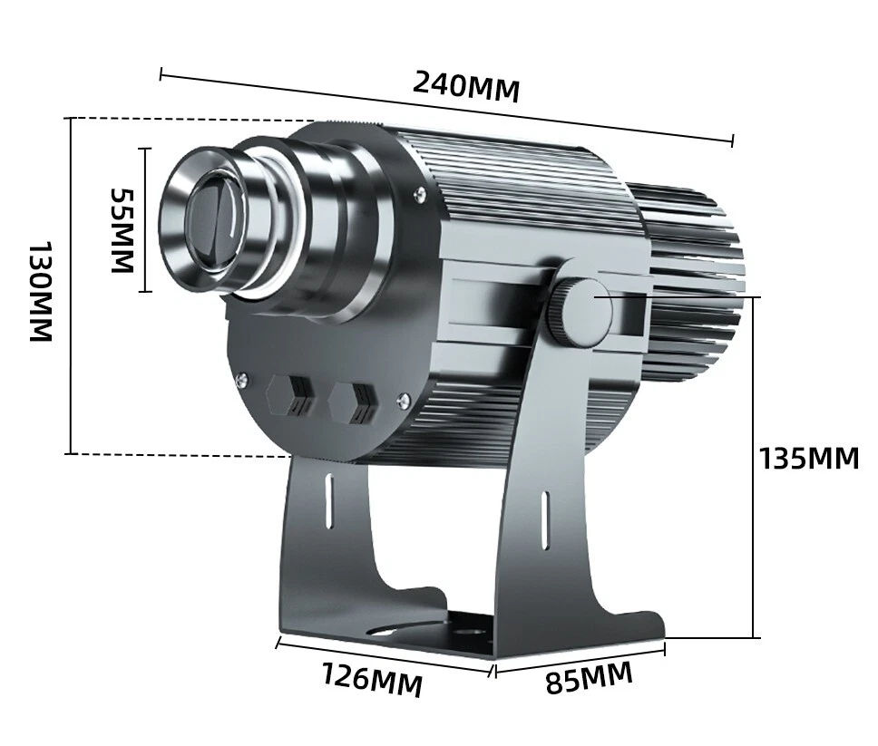 120W Logo GOBO Projector for B - Outdoor Lighting Logo recension och pris