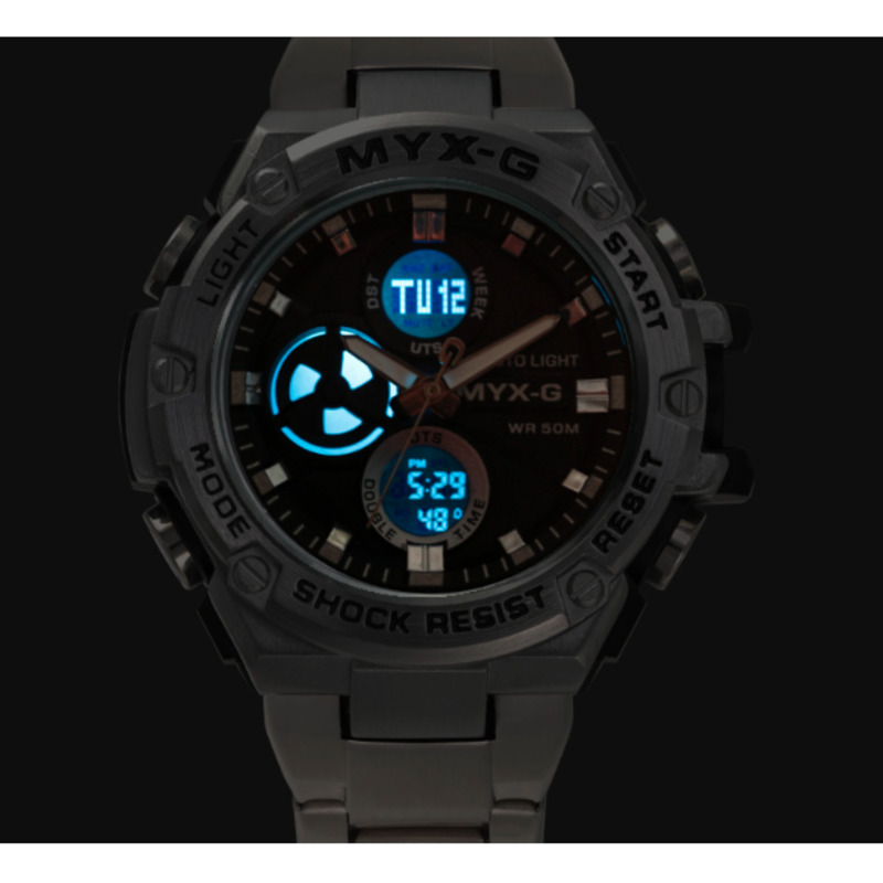 Large Dial Watch for Men Outdo - Outdoor Lighting Zones recension och pris