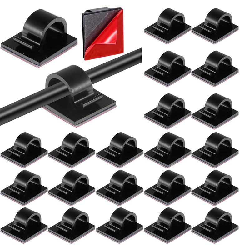50 Pcs Mini Cable Clips Hooks  - Outdoor Lighting Hooks recension och pris