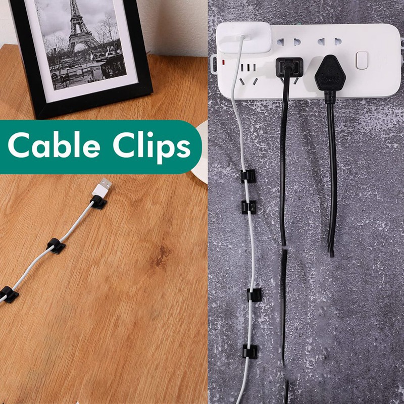 50 Pcs Mini Cable Clips Hooks  - Outdoor Lighting Hooks recension och pris