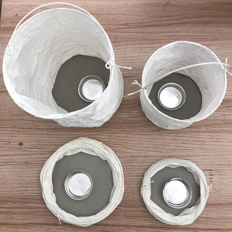 Top Quality 4pcs DIY White Str - Lighting Wedding Outdoor recension och pris