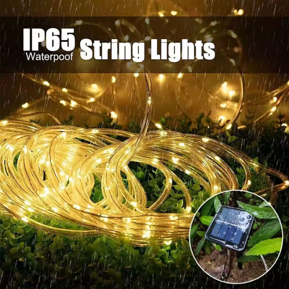 Solar Outdoor LED Tube Rope Ga - Lighting Wedding Outdoor recension och pris