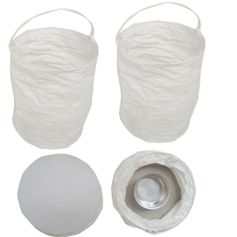 4pcs DIY White Straight Paper  - Lighting Wedding Outdoor recension och pris