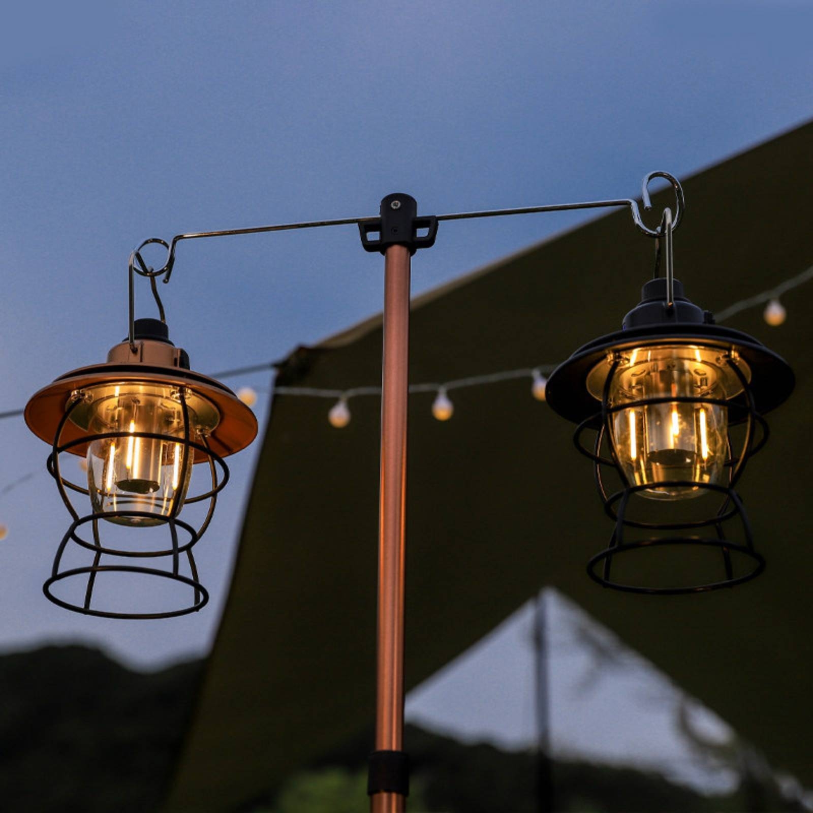 Tripod Stand with Hooks Telesc - Outdoor Lighting Hooks recension och pris