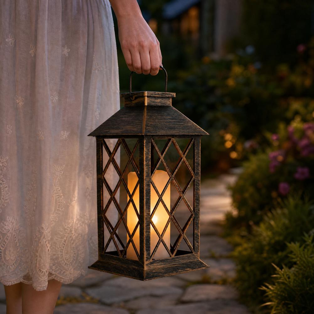 Retro Solar Lantern, Outdoor S - Outdoor Lighting And Decor recension och pris