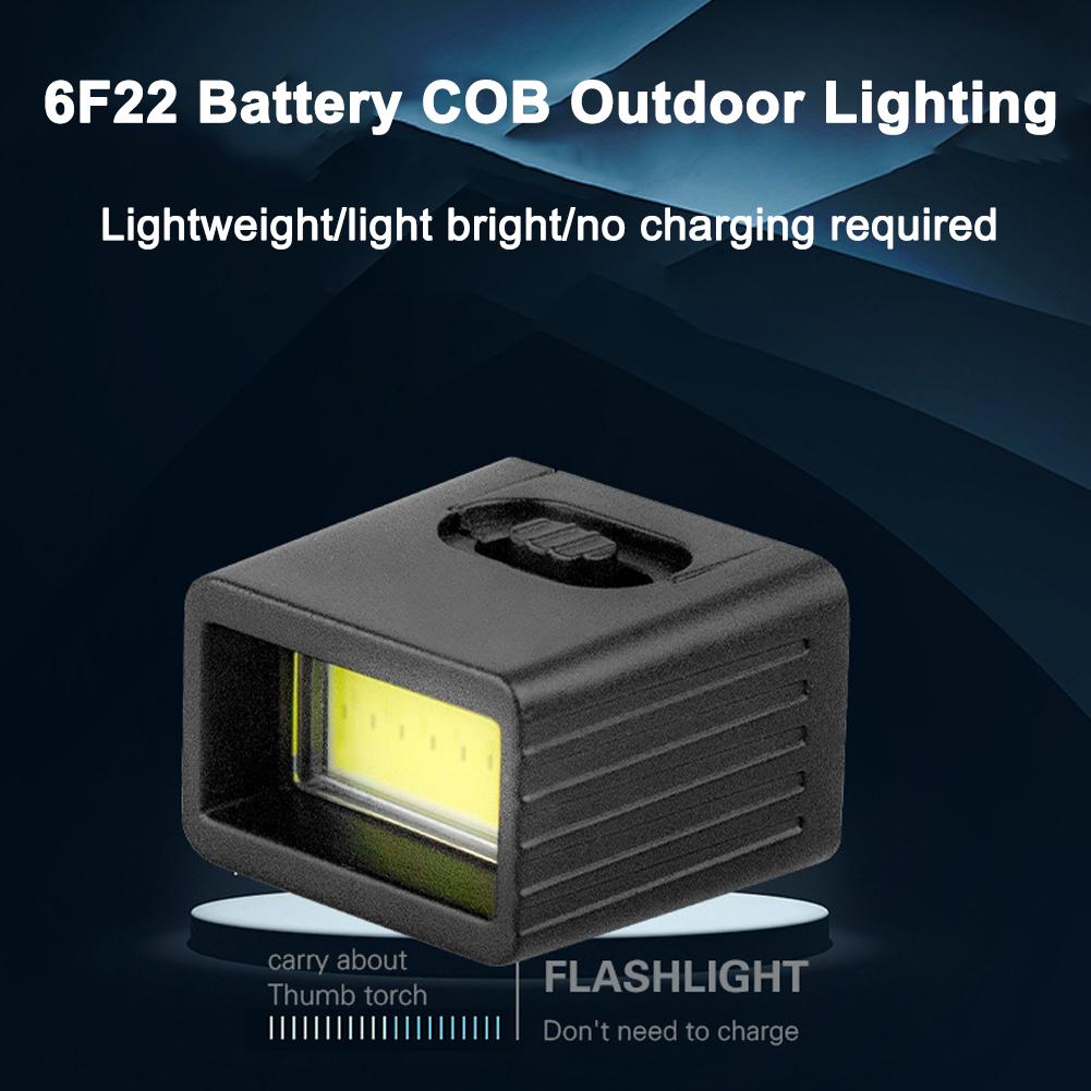 6F22 Battery COB Outdoor Light - Outdoor Lighting Not Working recension och pris