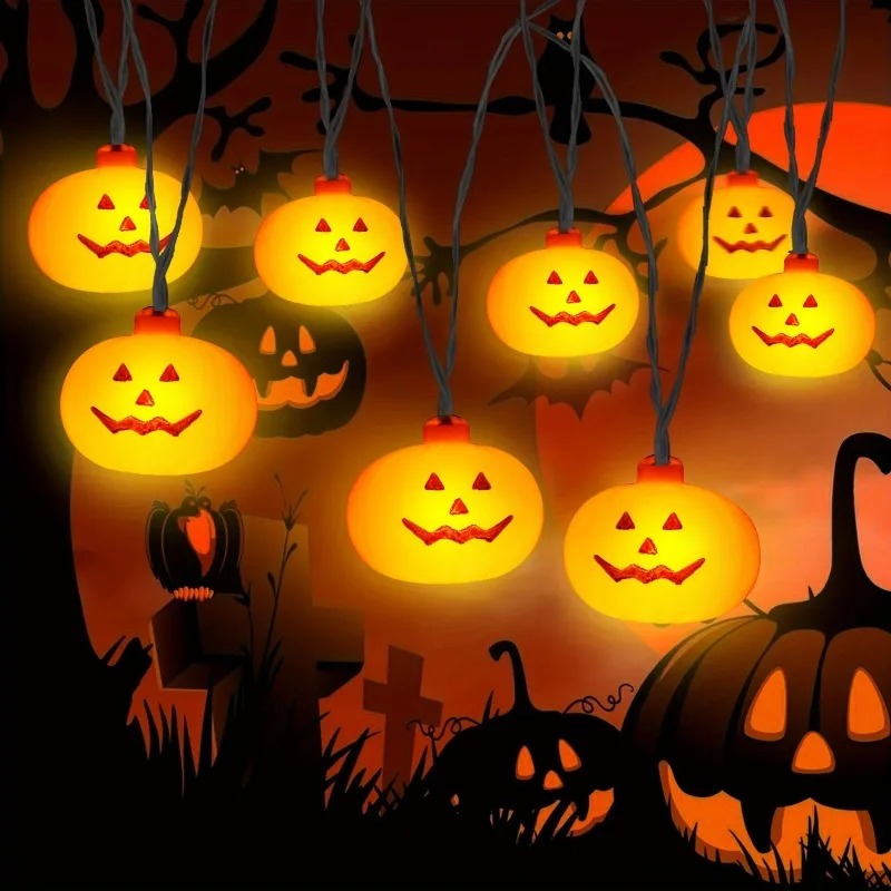 Battery Powered Halloween Pump - Outdoor Lighting Battery Powered recension och pris