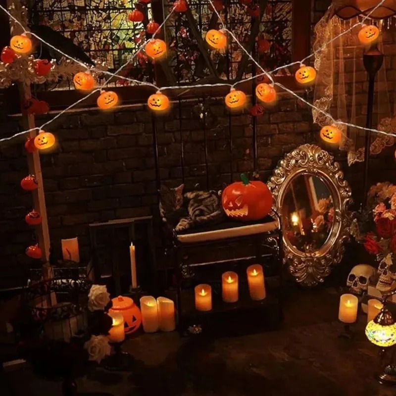Battery Powered Halloween Pump - Outdoor Lighting Battery Powered recension och pris
