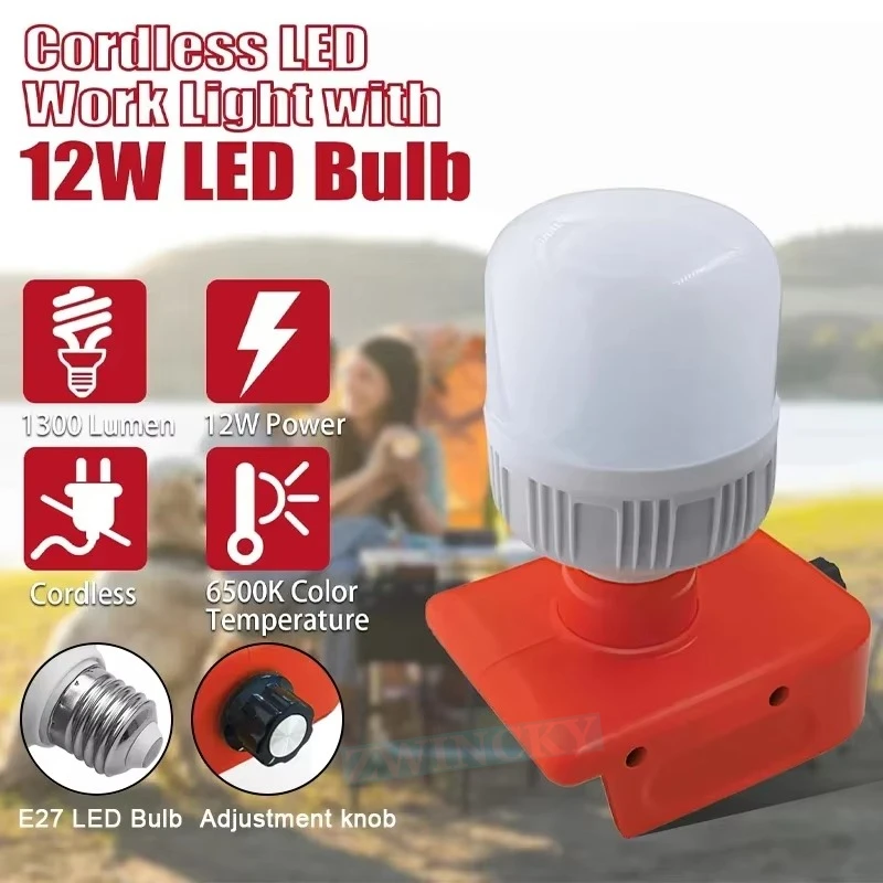 Portable Tool Light Suitable f - Outdoor Lighting Battery Powered recension och pris