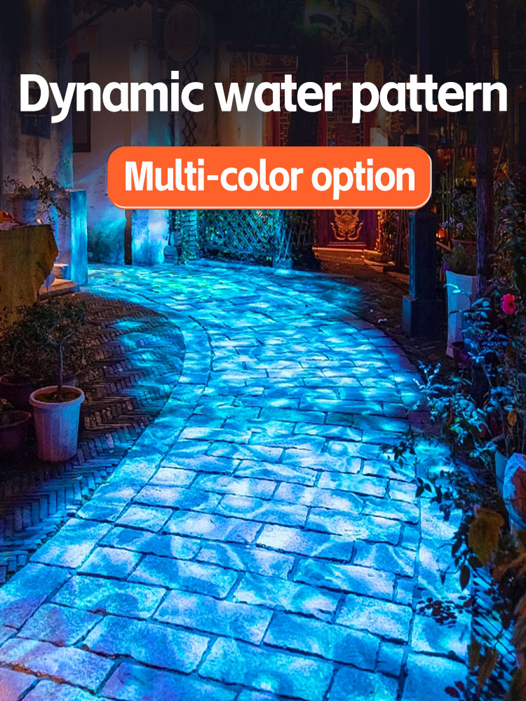 High-Power 3D Dynamic Water Ri - Outdoor Lighting Logo recension och pris