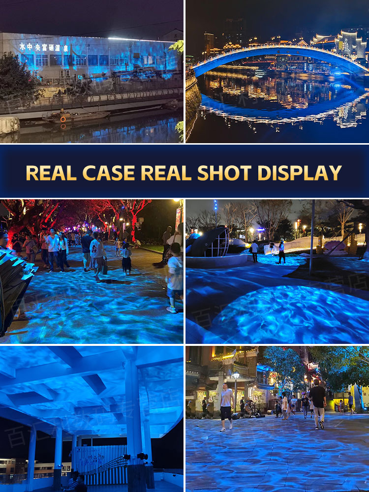 High-Power 3D Dynamic Water Ri - Outdoor Lighting Logo recension och pris