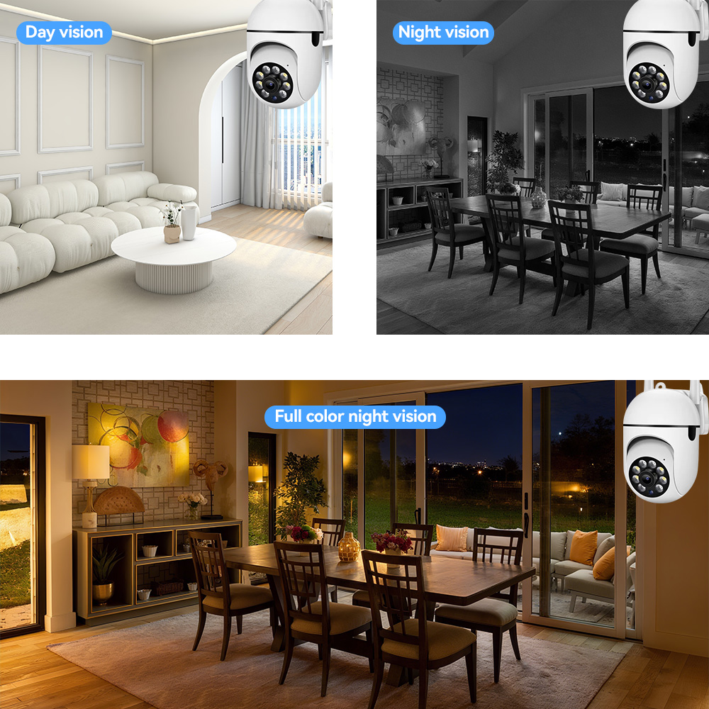 8MP 2.4G Wifi IP CCTV Camera C - Outdoor Lighting Track recension och pris