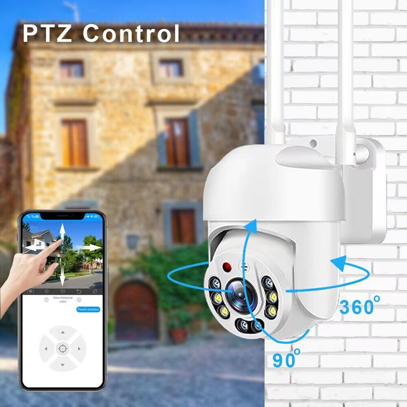 Outdoor HD WiFi Camera 360° Ro - Outdoor Lighting Track recension och pris