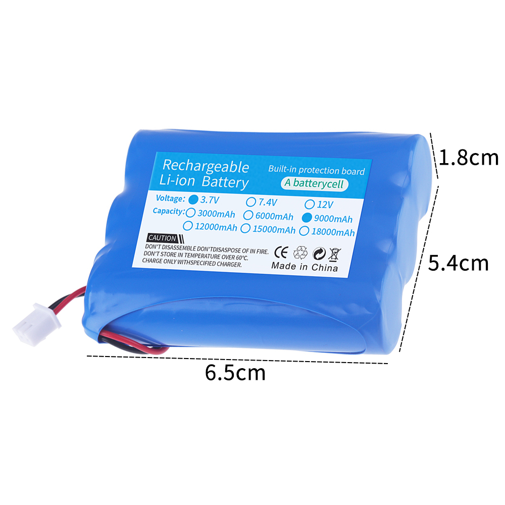 3.7V 1S2P 1S3P Rechargeable 30 - Outdoor Lighting Battery Powered recension och pris