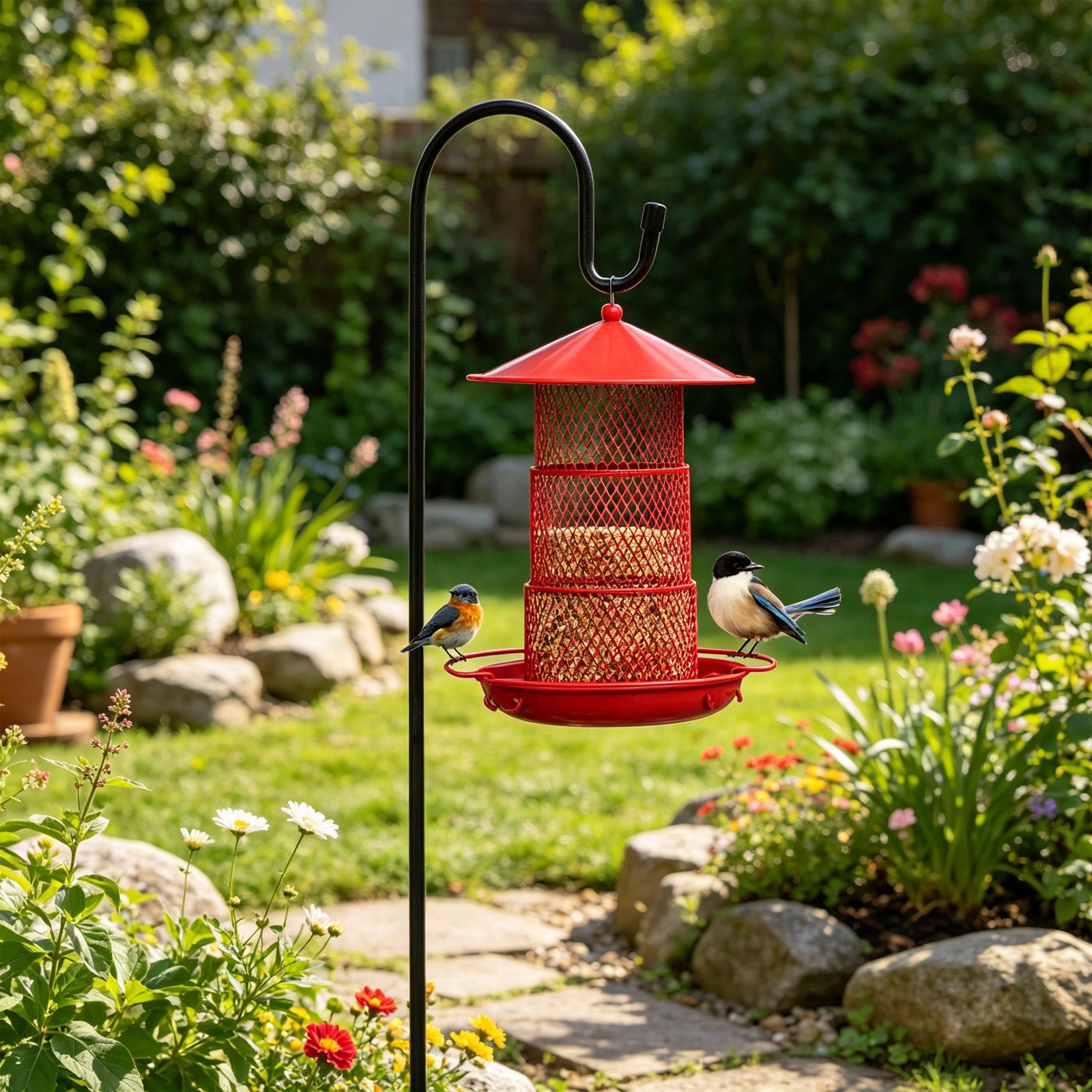 Bird Feeder Hook 47 Inch Metal - Outdoor Lighting Hooks recension och pris