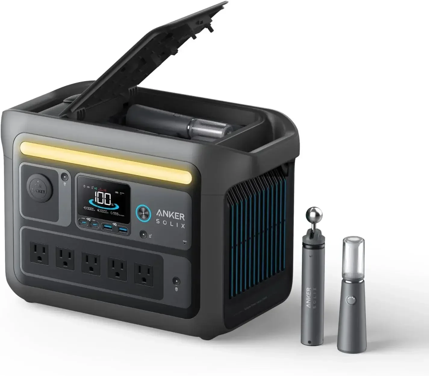 Anker SOLIX C800X Portable Pow - Outdoor Lighting Battery Powered recension och pris